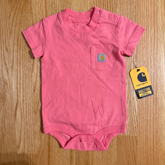 Carhartt Other - Carhartt Baby Girl Pink Onesie